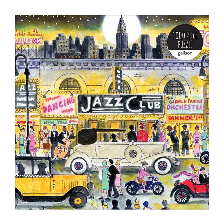 PUZZLE 1000 PIÈCES - JAZZ AGE - MICHAEL STORRINGS, GALISON Image 3