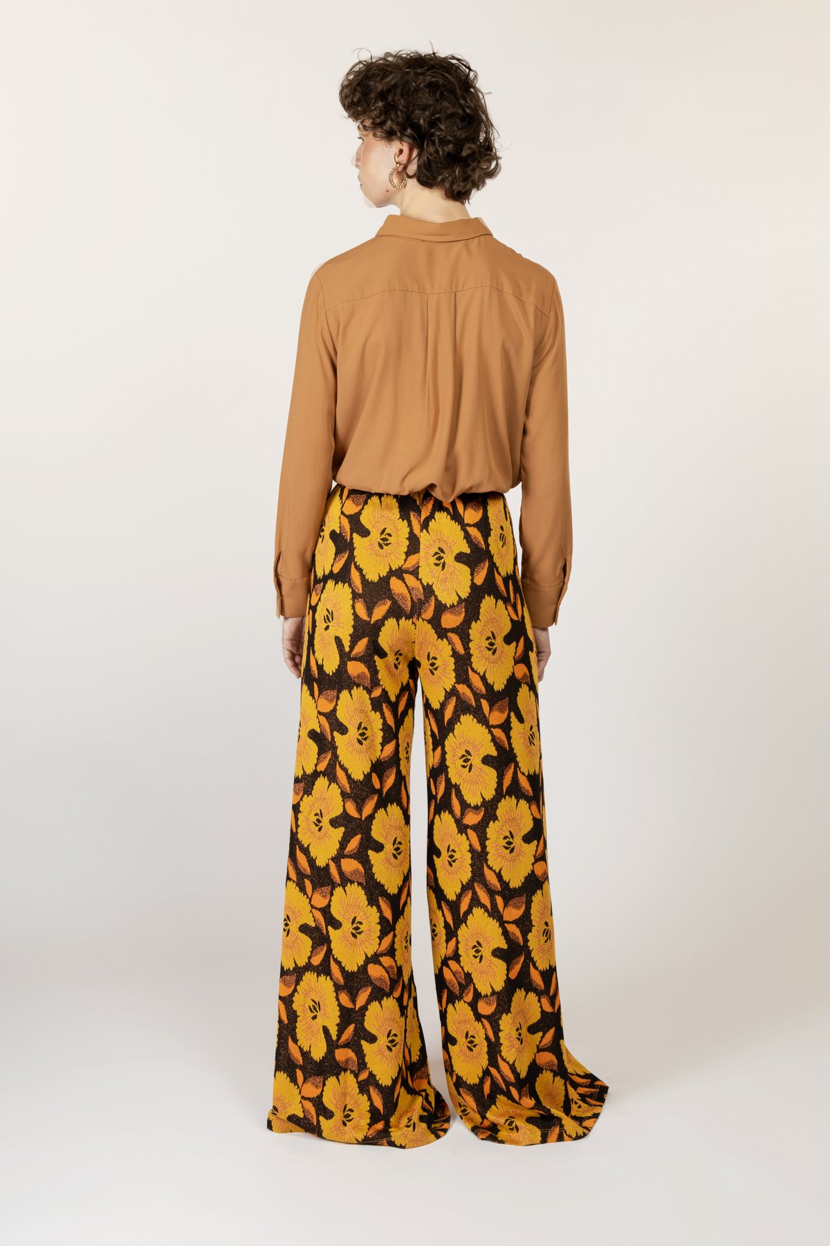 Image of PANTALONE PALOMA IBISCO GIALLO €159 - 50%