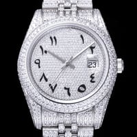 Image 2 of Stylish Presidential Style Moissanite Watch