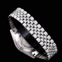 Image 3 of Stylish Presidential Style Moissanite Watch