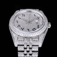 Image 4 of Stylish Presidential Style Moissanite Watch
