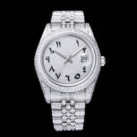 Image 1 of Stylish Presidential Style Moissanite Watch