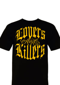 Image 1 of Lovers and Killers Tee (yellow)