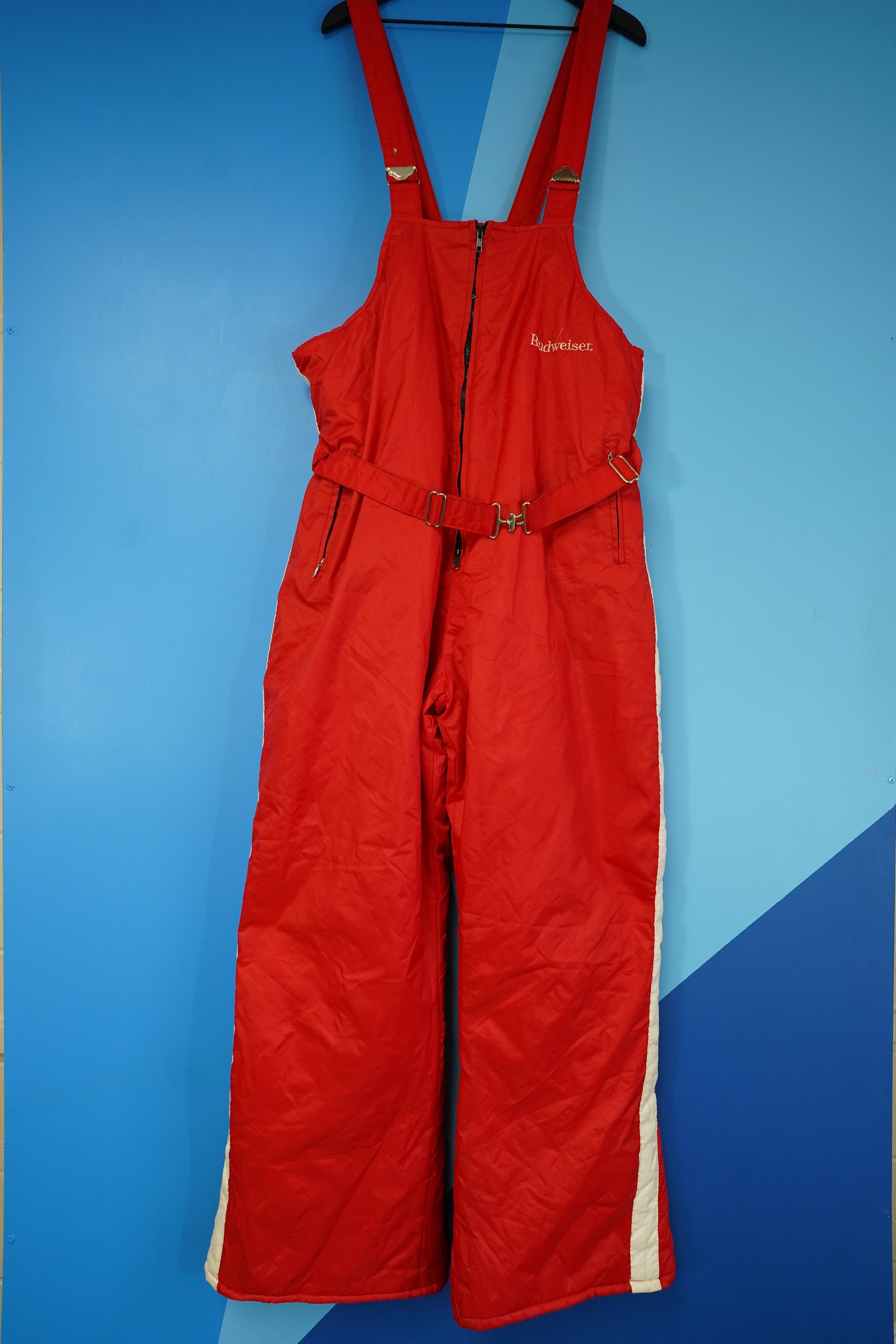 Image of (XL) Vintage Budweiser Ski Suit