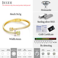 Image 5 of Luxury Moissanite Bracelet