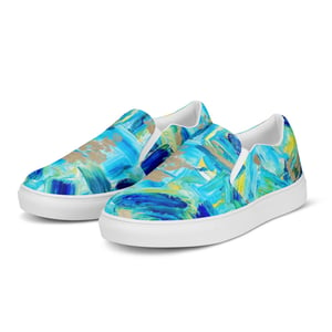 Image of "Prism" Women’s slip-on canvas shoes