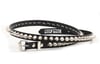SINGLE ROW TALL BRITISH CONE STUD BELT