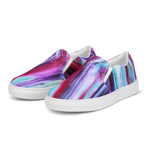 Image of "Purpology" Women’s slip-on canvas shoes