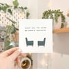 Unpaid Therapist Postcard