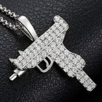 Image 1 of Uzi Hand Gun Pendant
