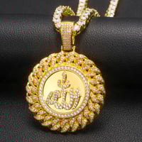 Image 1 of Allah Moissanite Pendant