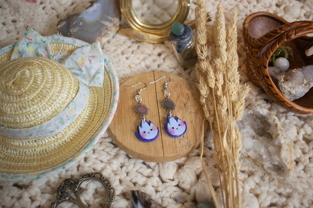 Image of Cold Fire Demon Earrings