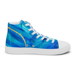 Image of "Dive" Men’s high top canvas shoes