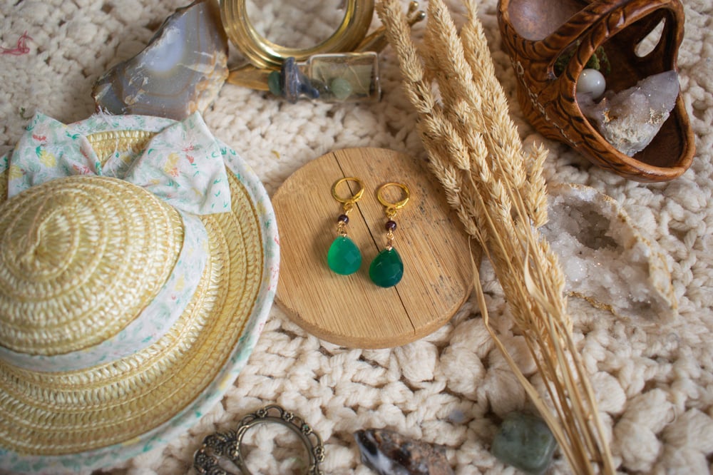 Image of Howls Necklace and Earrings Set