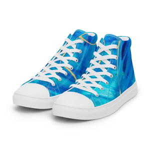 Image of "Dive" Women’s high top canvas shoes