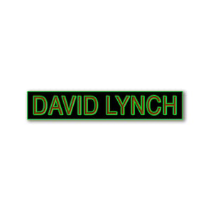 David Lynch soft enamel pin badge