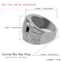 Image 5 of Oval Style Moissanite Ring