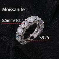 Image 4 of Icy Moissanite Ring