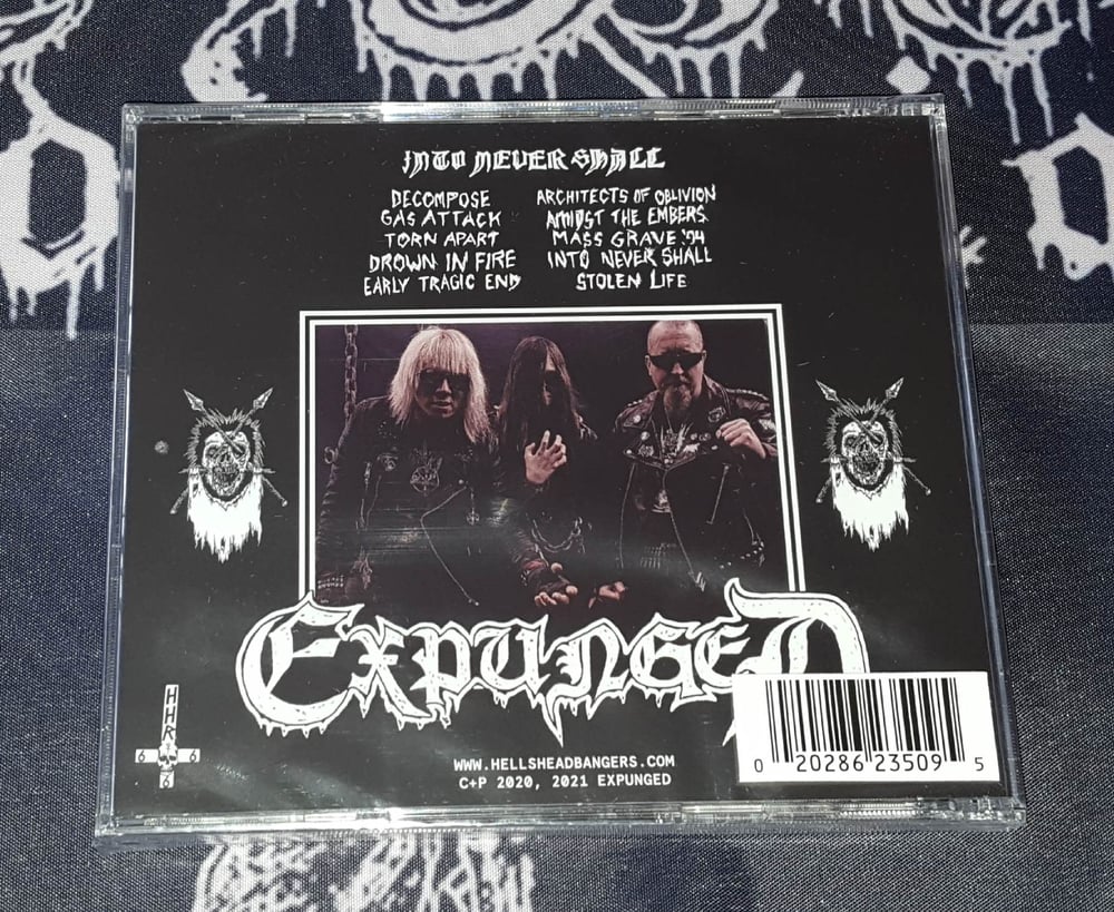 Expunged - Into Never Shall - CD