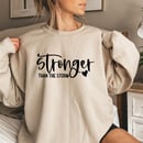 Image 1 of Stronger crewneck sweatshirt