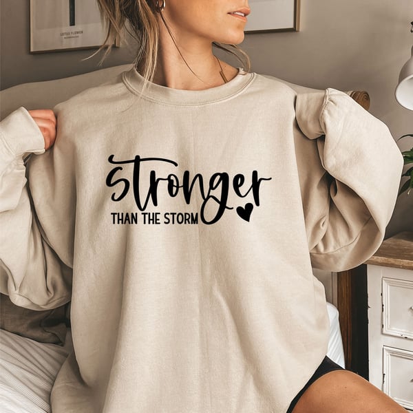 Image of Stronger crewneck sweatshirt