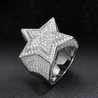 Image 1 of Star Moissanite Ring
