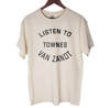 Listen to Townes Van Zandt t shirt