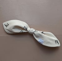 Image 1 of Bad Bunny Bow - Cream 