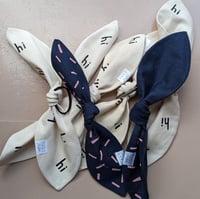 Image 2 of Bad Bunny Bow - Indigo