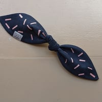 Image 1 of Bad Bunny Bow - Indigo