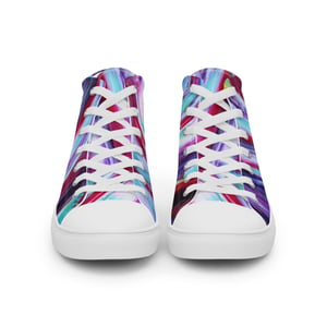 Image of "Purpology" Women’s high top canvas shoes 