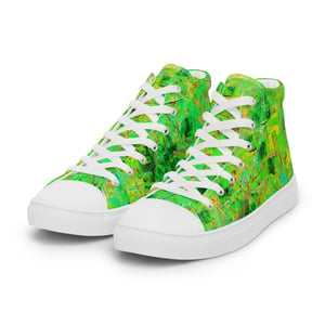 Image of "Moss" Women’s high top canvas shoes
