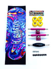 LC BOARDS Fingerboard 98x34 Complete Hydro Graphic New