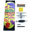 LC BOARDS Fingerboard 98x34 Complete DGK Graphic With Foam Grip Tape