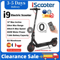 iScooter i9 Electric Scooters 350W 7.5Ah 30km/h