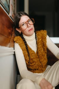 Image 3 of Knitting Pattern Dryden Vest & Sweater