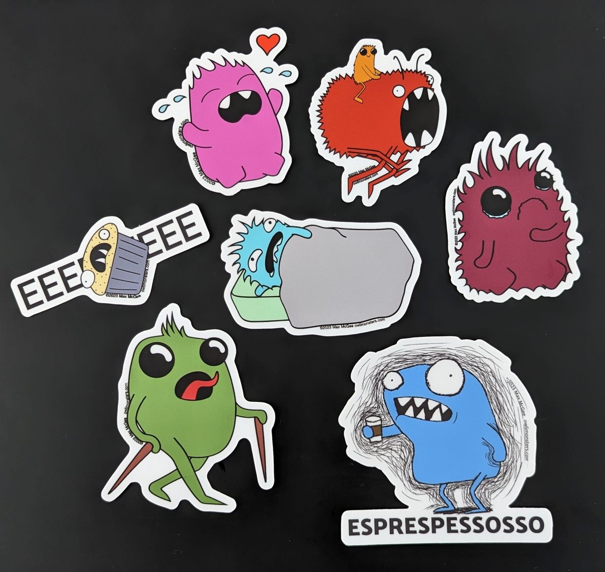Image of New Monster Sticker Pack