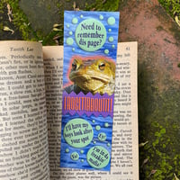 Frogettaboutit! Bookmark [set of five]