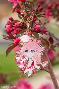 Yae Miko Acrylic Keychain | Genshin Impact (U.S. ONLY)