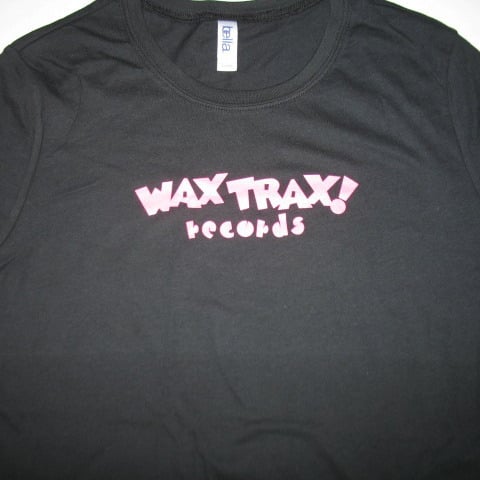 Woman's...WAX TRAX! T-SHIRT/Original Store Logo