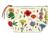 Cavallini & Co. Wildflowers Vintage Style Canvas Pouch