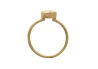 Image 3 of Rose cut diamond ring. Engagement. 18k. Matisse