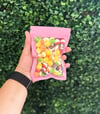 Freeze Dried rainbow skittles!