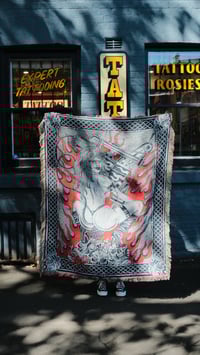 Image 1 of SKULL CRUSHER TAPESTRY