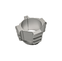 Image 5 of MP5-SD 22LR Clamp-On Tri-Rail (Aluminum)