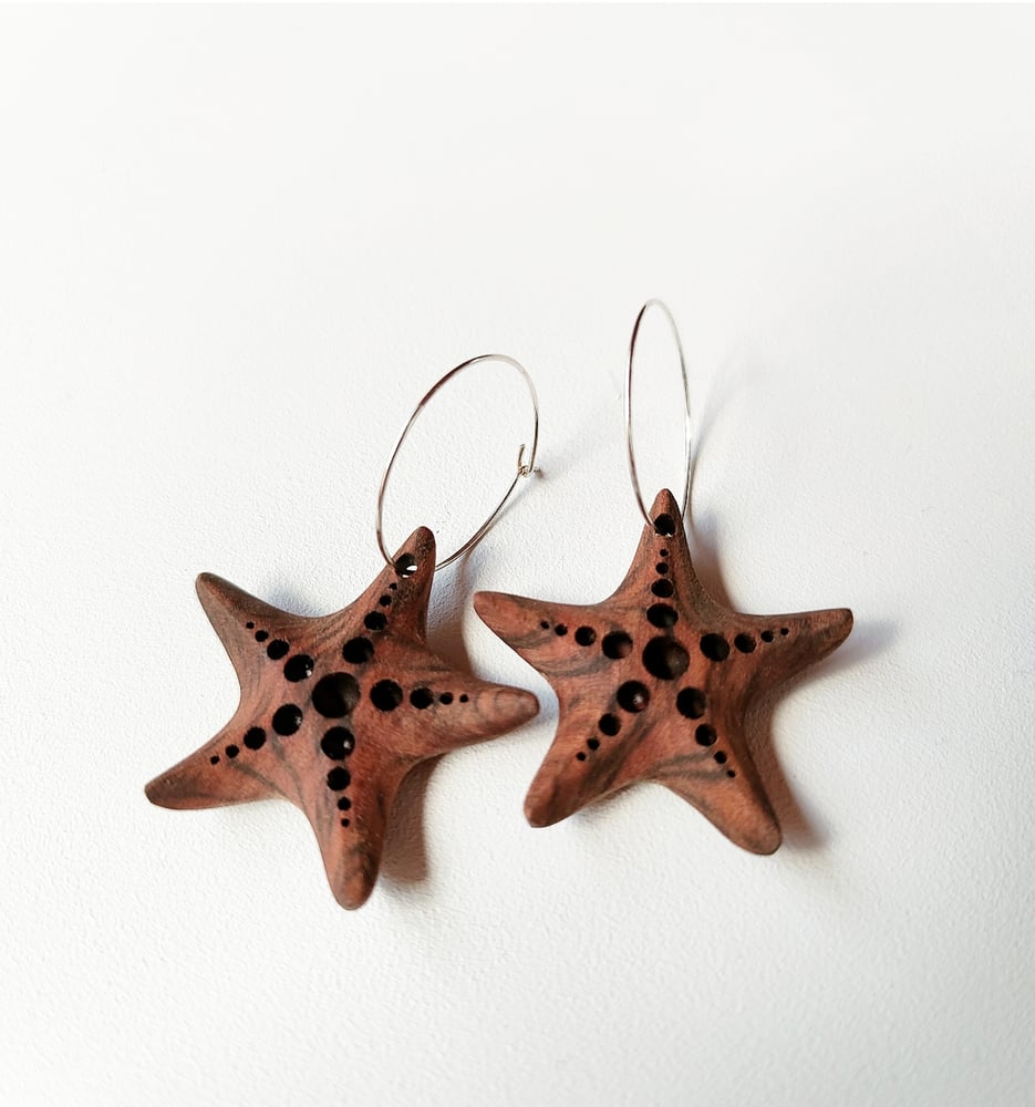 Image of Starfish hoops 