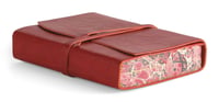 Image 1 of Cavallini & Co. Red Leather Roma Lussa Journal 