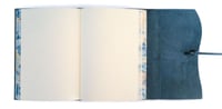 Image 2 of Cavallini & Co. Blue Leather Roma Lussa Journal 