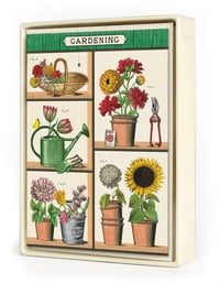 Image 1 of Cavallini & Co. Gardening Boxed Note Cards, Assorted