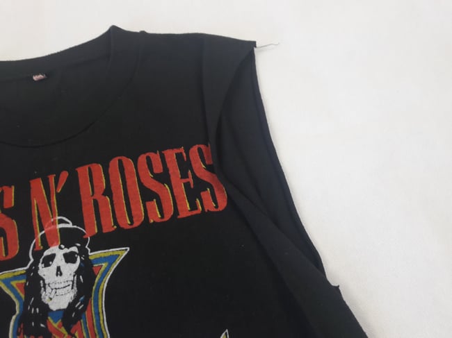 1987 Guns N Roses Tour Cut Off T-Shirt